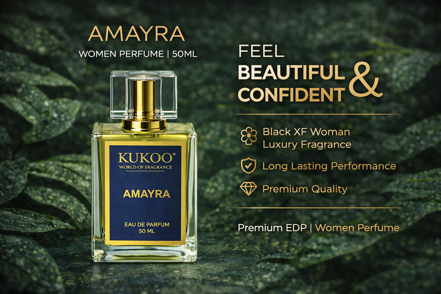 PHANTOM & AMAYRA Couple Perfume Combo | EDP 2x50ml
