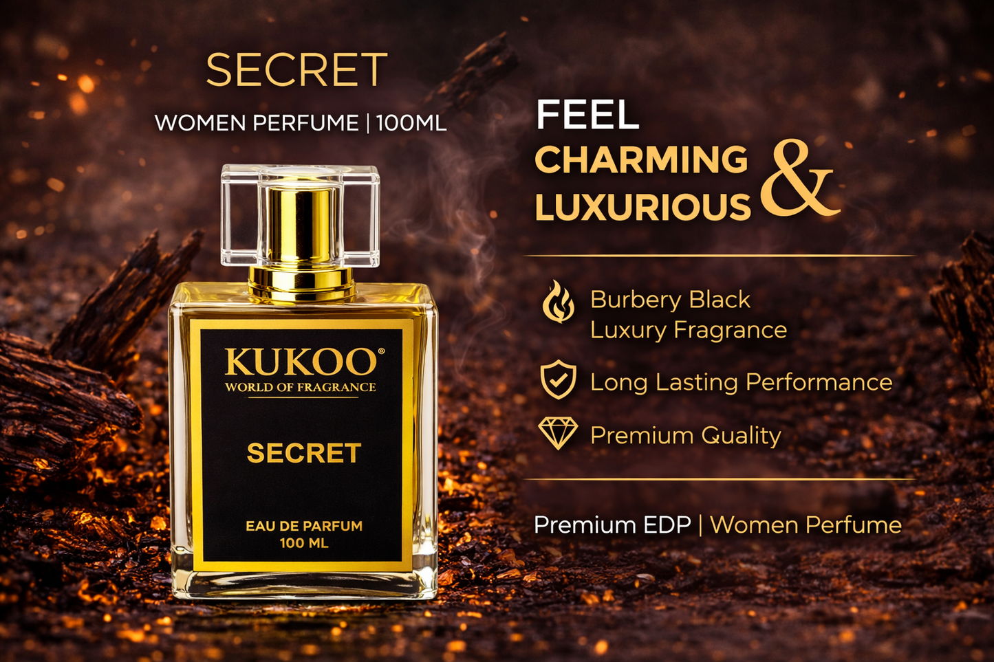 PHANTOM & SECRET Couple Perfume Combo | EDP 2x100ml