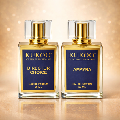 DIRECTOR CHOICE & AMAYRA Couple Perfume Combo | EDP 2x50ml