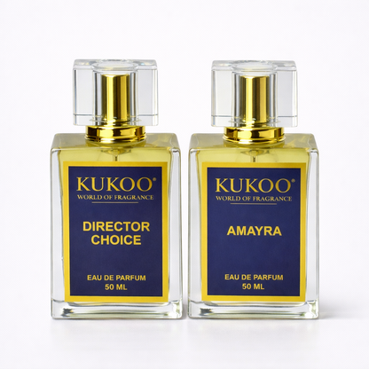 DIRECTOR CHOICE & AMAYRA Couple Perfume Combo | EDP 2x50ml