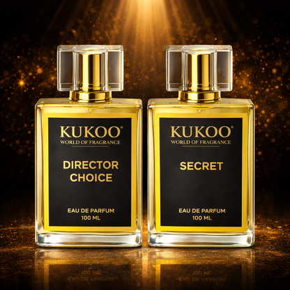 DIRECTOR CHOICE & SECRET Couple Perfume Combo | EDP 2x100ml