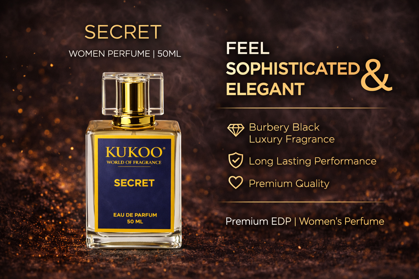 PHANTOM & SECRET Couple Perfume Combo | EDP 2x50ml
