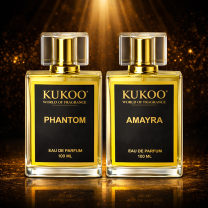 PHANTOM & AMAYRA Couple Perfume Combo | EDP 2x100ml