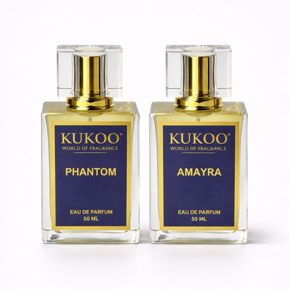 PHANTOM & AMAYRA Couple Perfume Combo | EDP 2x50ml