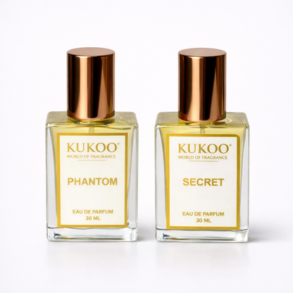PHANTOM & SECRET Couple Perfume Combo | EDP 2x30ml