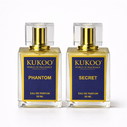 PHANTOM & SECRET Couple Perfume Combo | EDP 2x50ml