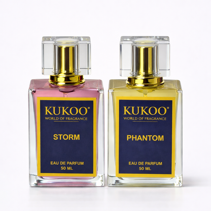STORM & PHANTOM Men Perfume Combo | EDP 2x50ml